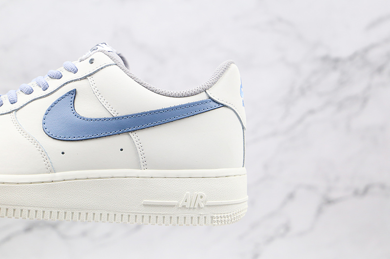 Air Force 1 Low White/White/Blue 15