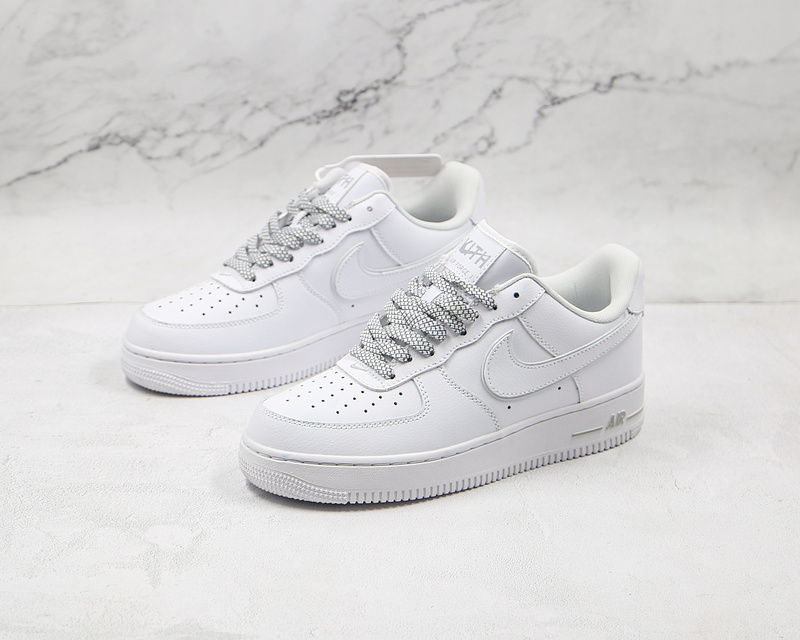 Kith X Air Force 1 Low 07 White/White/Silver 5