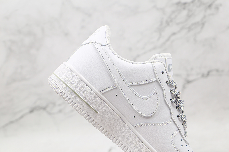 Kith X Air Force 1 Low 07 White/White/Silver 7