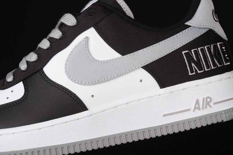 Air Force 1 Low 07 Lv8 Emb Raiders Black/Flat Silver/White/Pine Green 15