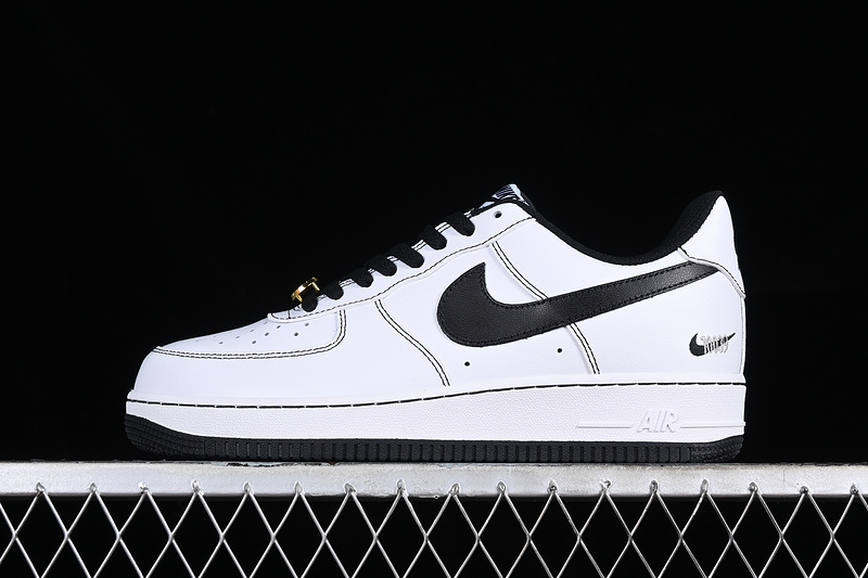 Nike Air Force 1 '07 Low Brooklyn White/Black 3