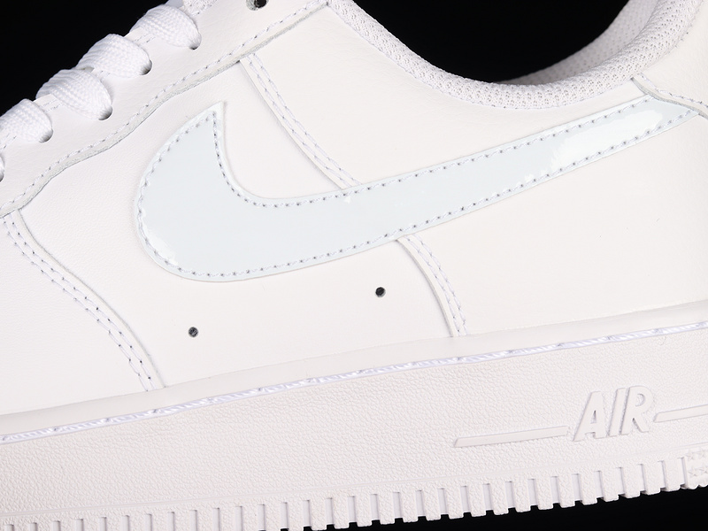 Air Force 1 Low 07 Gs White/White/Aura 17