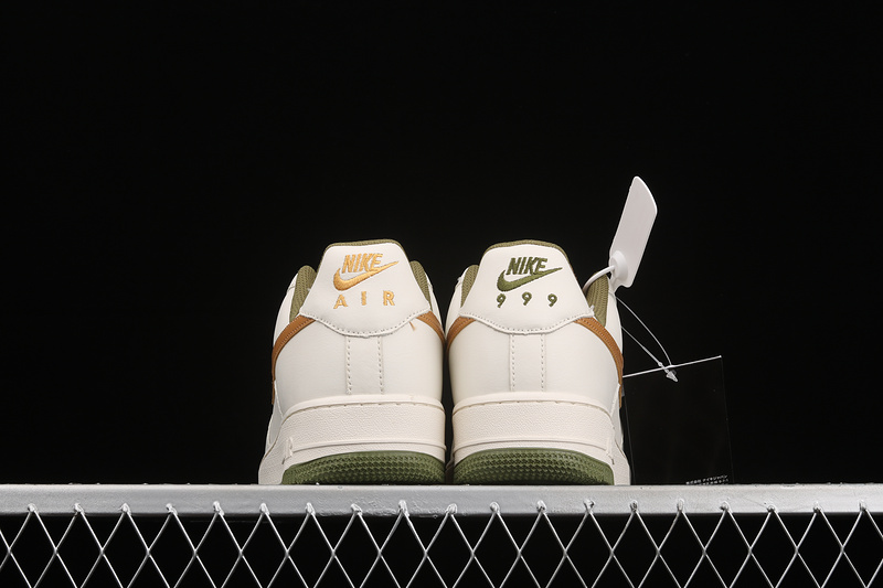 Air Force 1 Low 07 White/Brown/Green 3