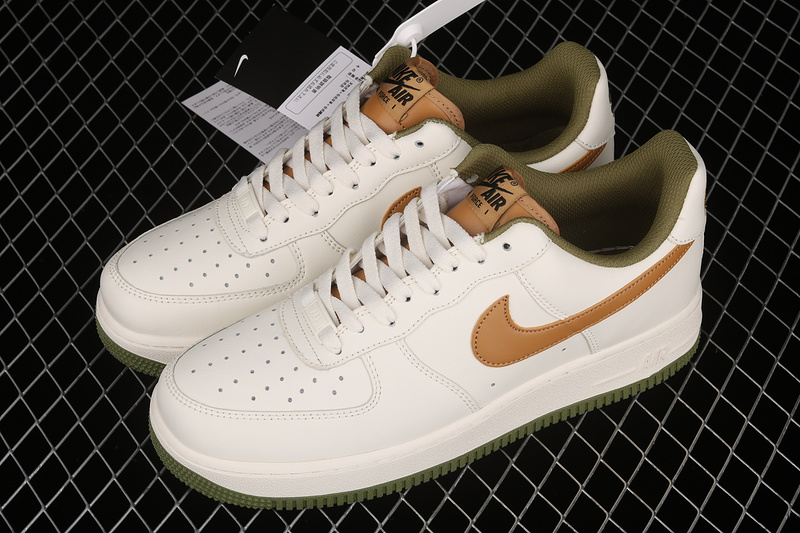 Air Force 1 Low 07 White/Brown/Green 27