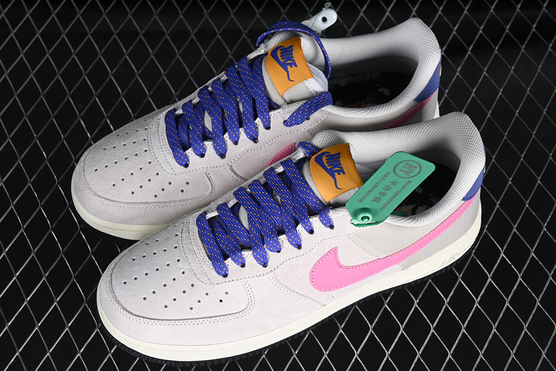 Nike Air Force 1 '07 Low White/Black/Grey/Purple/Pink 15