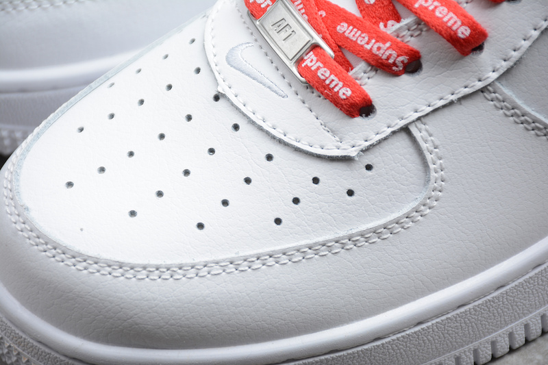 Air Force 1 Low Supreme White/Red 11