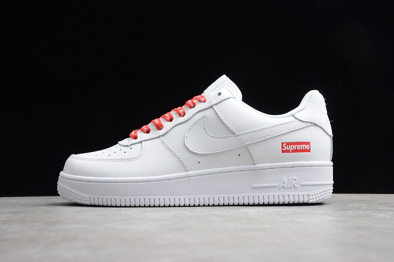 Air Force 1 Low Supreme White/Red 31