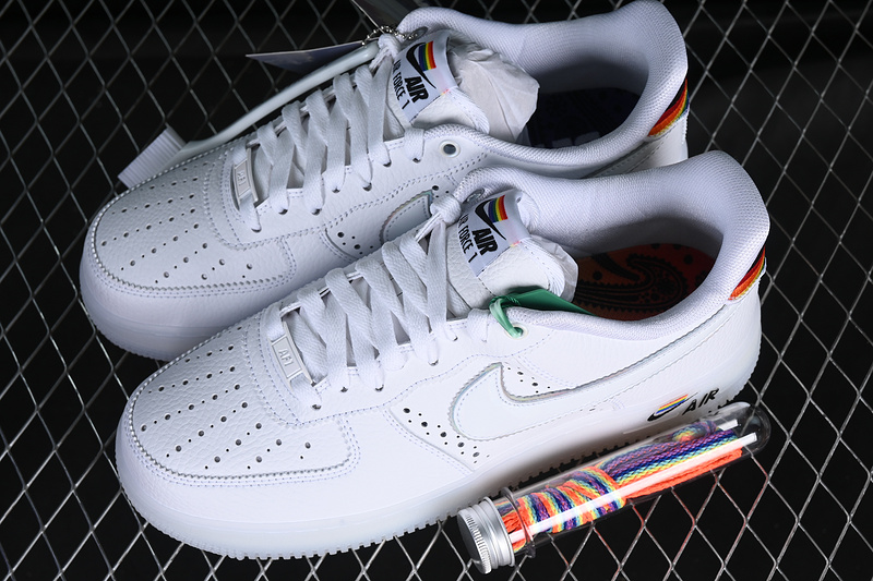 Nike Air Force 1 '07 Low Betrue White/Silver/Iridescence 21