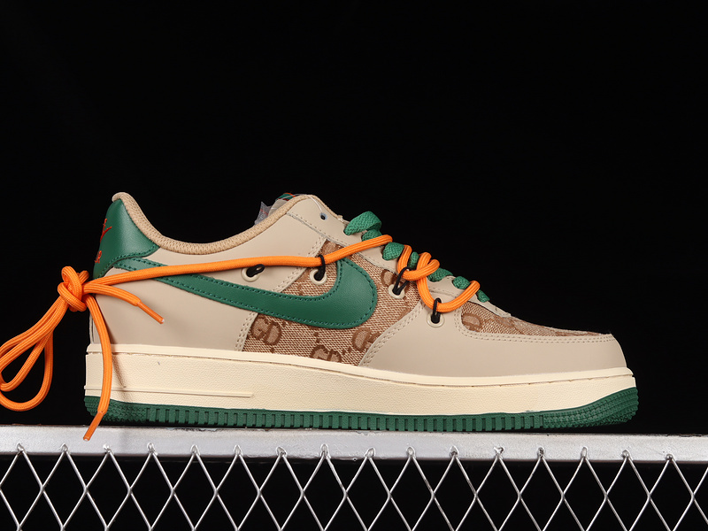 Air Force 1 Low 07 Brown/Green/Orange 9