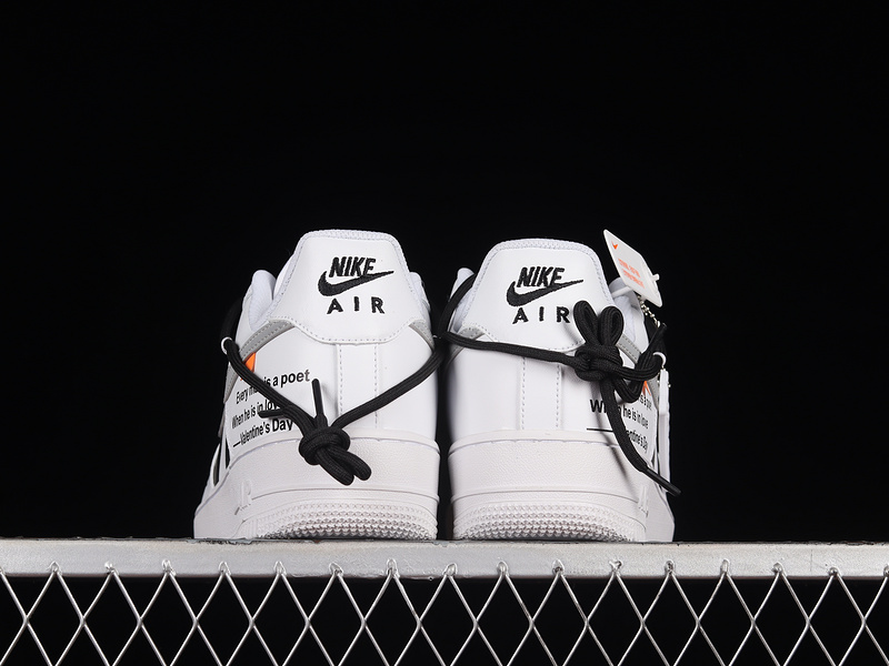 Air Force 1 Low 07 White/Black/Silver 3