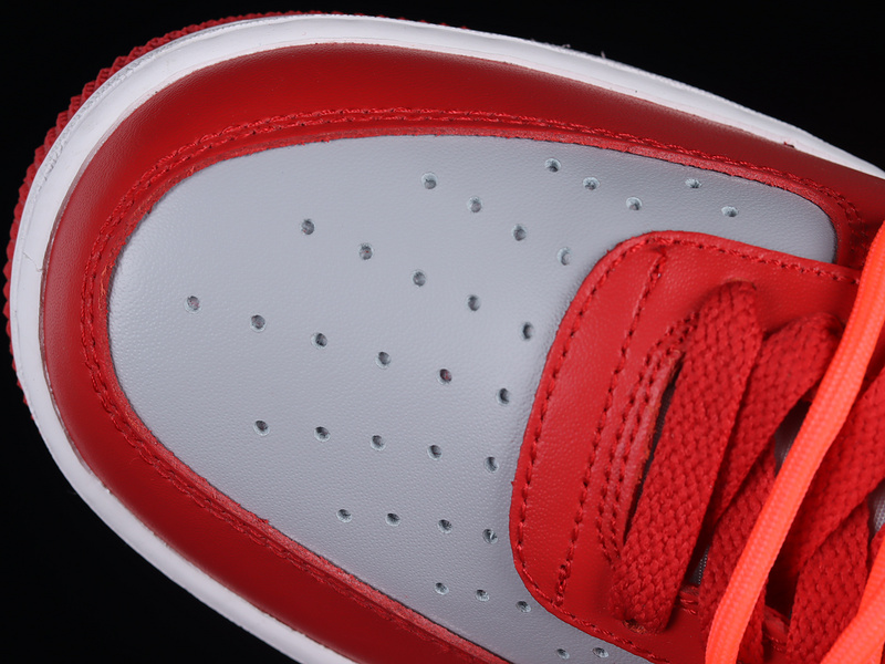 Air Force 1 Low 07 Red/Grey/White 13