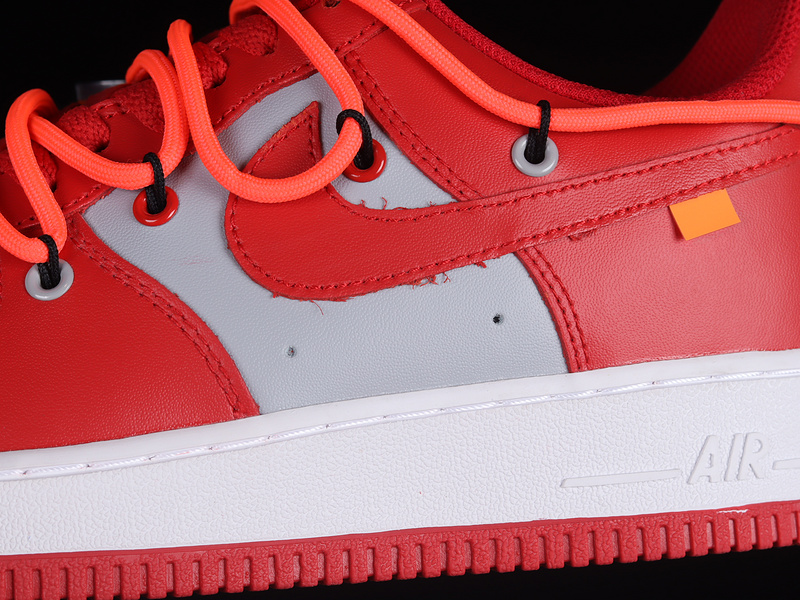 Air Force 1 Low 07 Red/Grey/White 17