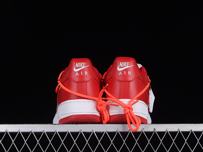 Air Force 1 Low 07 Red/Grey/White 19