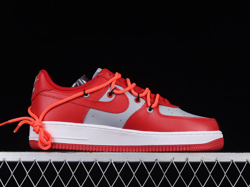 Air Force 1 Low 07 Red/Grey/White 25