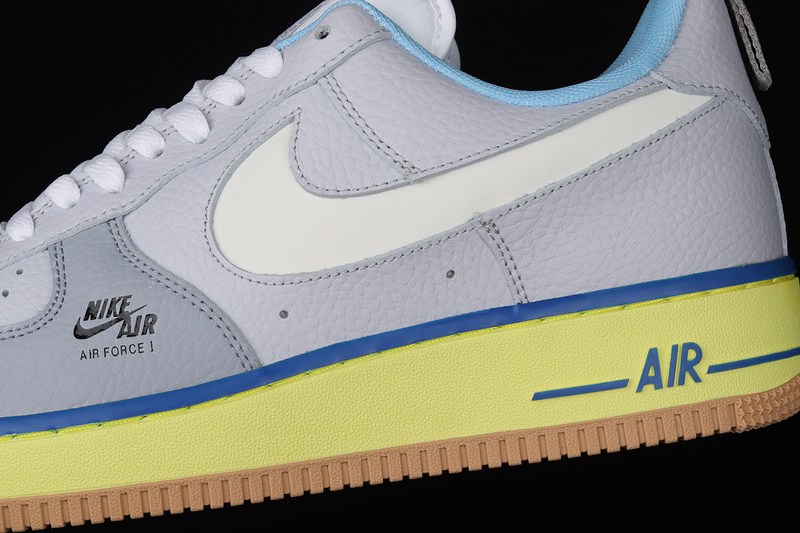 Air Force 1 Low Blue Pot Cookies Light Gray/Khaki/Light Blue/Yellow 13