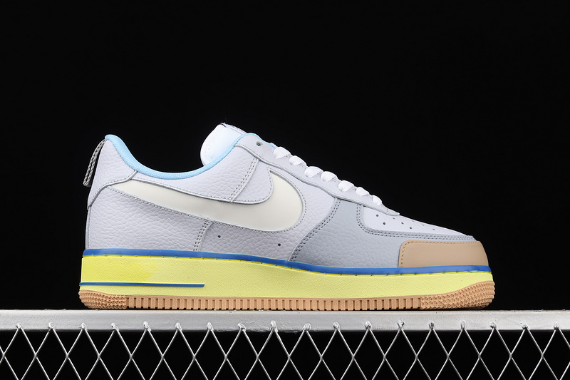 Air Force 1 Low Blue Pot Cookies Light Gray/Khaki/Light Blue/Yellow 27