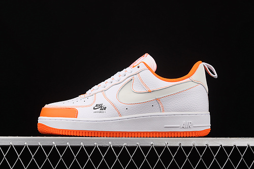 Air Force 1 Low Lv8 Utility Shadow Grey/White/Orange 5