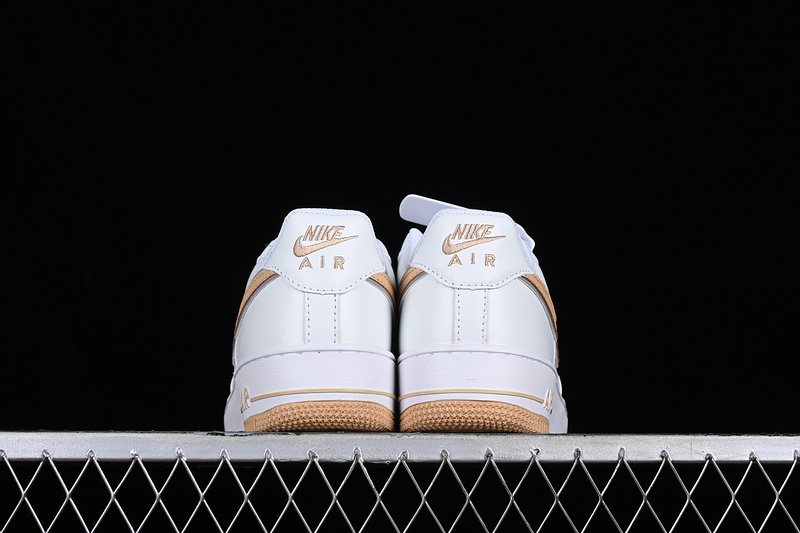 Nike Air Force 1 '07 Low Swoosh White/Khaki 3