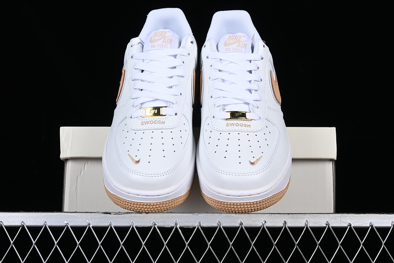 Nike Air Force 1 '07 Low Swoosh White/Khaki 29