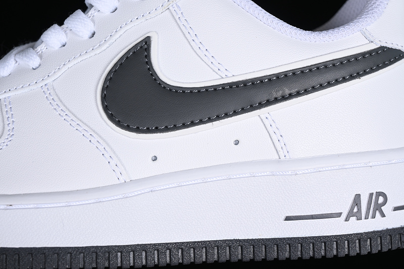 Nike Air Force 1 '07 Low Swoosh White/Grey/Gold 3