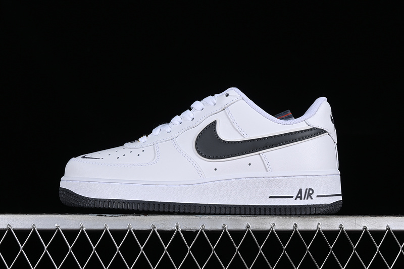 Nike Air Force 1 '07 Low Swoosh White/Grey/Gold 9