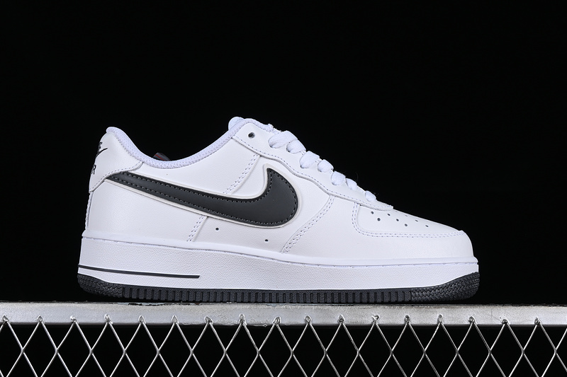 Nike Air Force 1 '07 Low Swoosh White/Grey/Gold 11