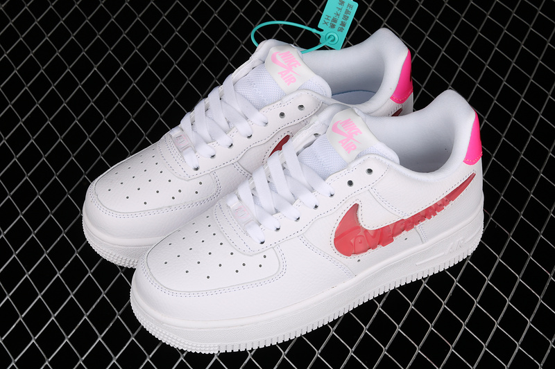 Air Force 1 Low 07 Se Love For All White/Black/Clear/Sunset Pulse 33