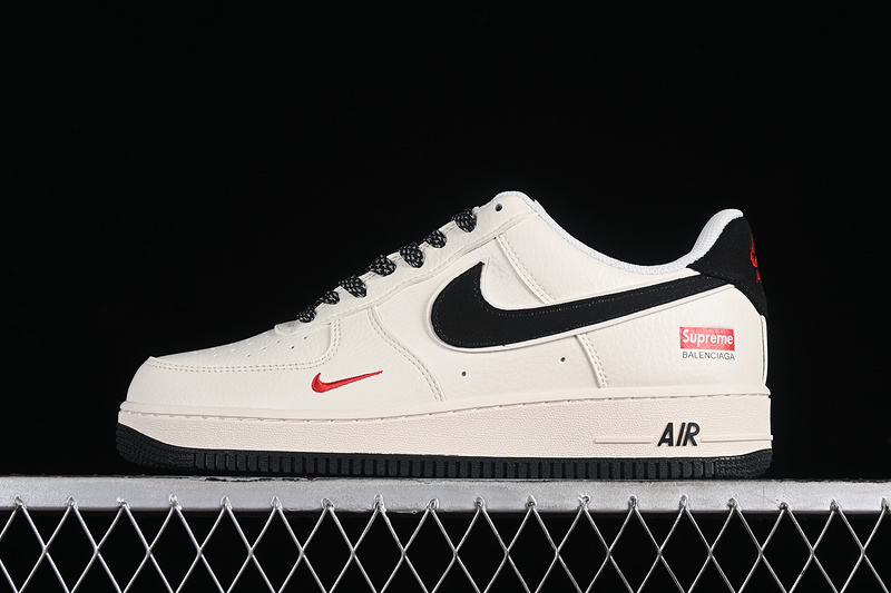 Nike Air Force 1 '07 Low Black/Grey/Red 25