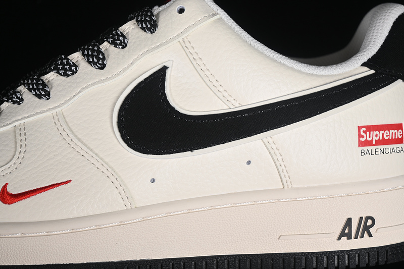 Nike Air Force 1 '07 Low Black/Grey/Red 27