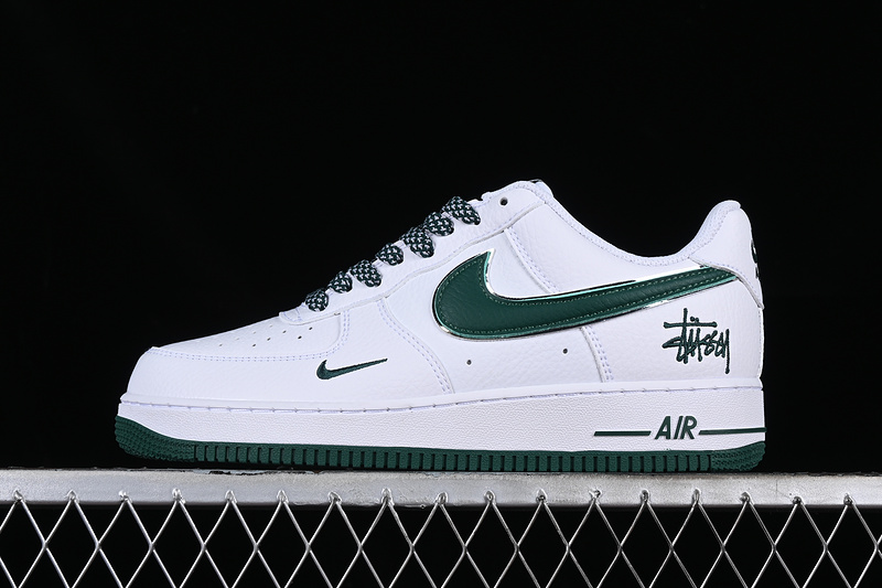 Nike Air Force 1 '07 Low Black/White/Green 13