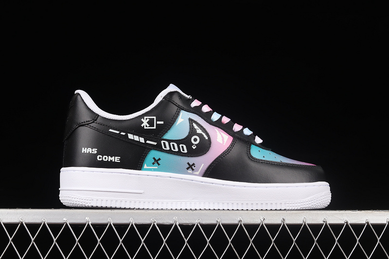 Nike Air Force 1 '07 Low Video Game White/Black/Blue/Pink 25