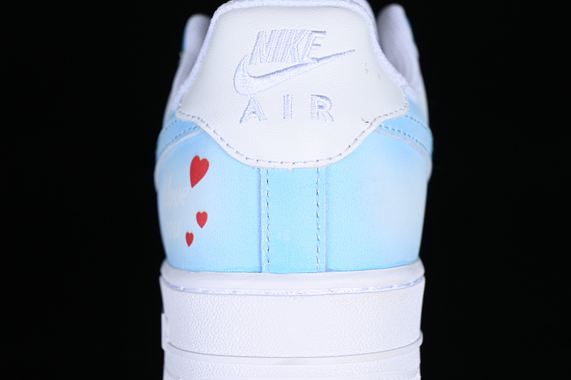 Nike Air Force 1 '07 Low White/Pink/Blue 3