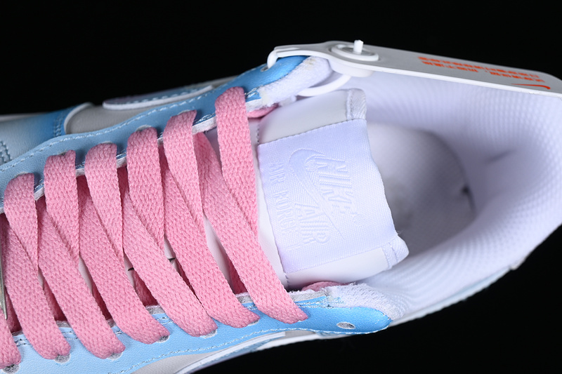 Nike Air Force 1 '07 Low White/Pink/Blue 7