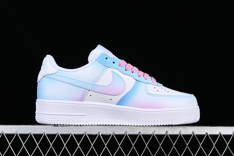 Nike Air Force 1 '07 Low White/Pink/Blue 19