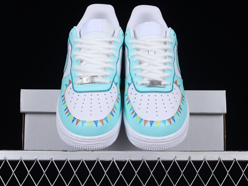 Air Force 1 Low 07 Light Blue/White/White 5