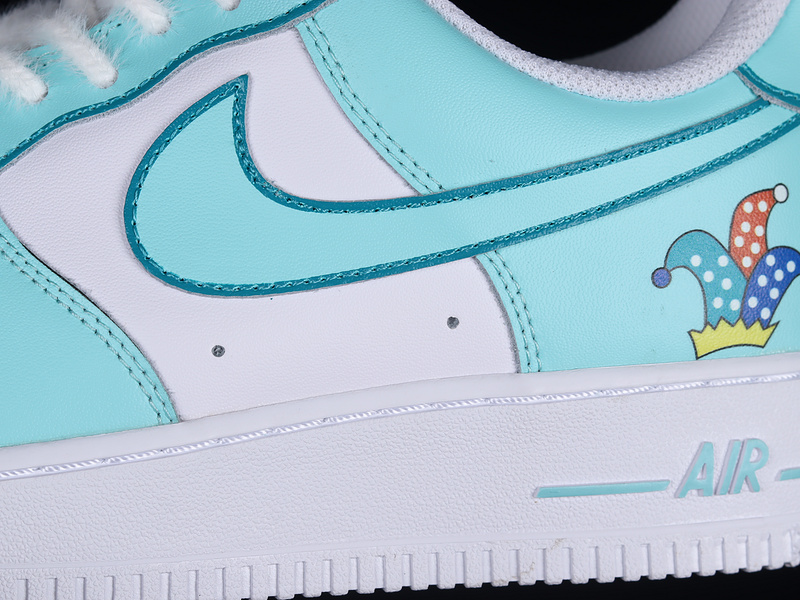 Air Force 1 Low 07 Light Blue/White/White 15