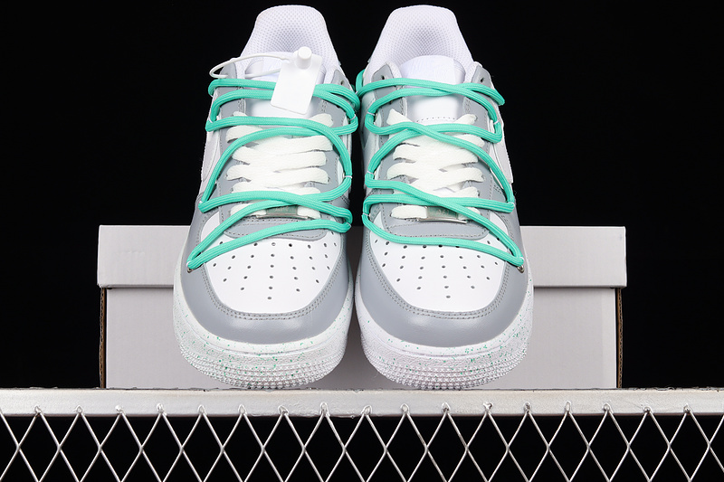 Air Force 1 Low 07 White/Light Grey/Green 5