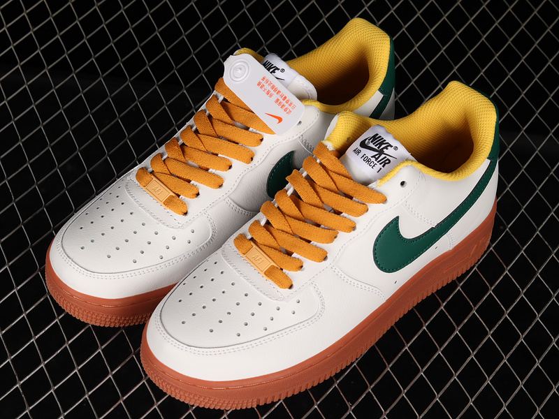 Air Force 1 Low 07 White/Green/Yellow 17