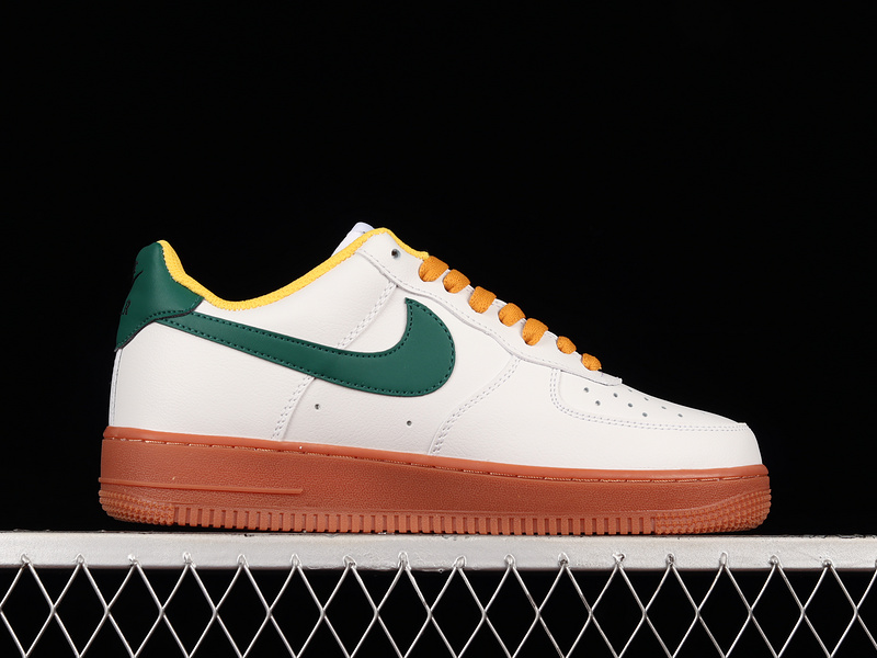 Air Force 1 Low 07 White/Green/Yellow 21