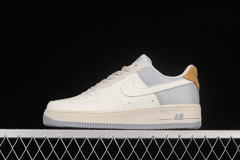 Nike Air Force 1 '07 Low White/Grey/Brown 9