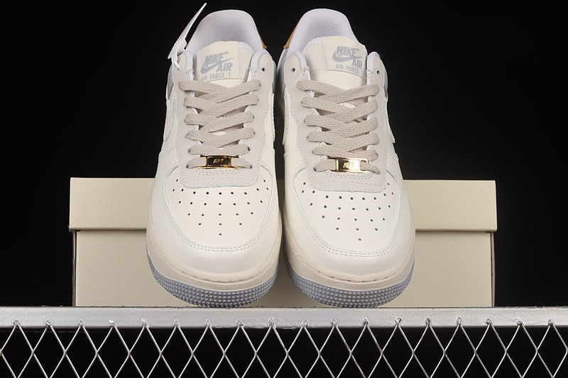 Nike Air Force 1 '07 Low White/Grey/Brown 11