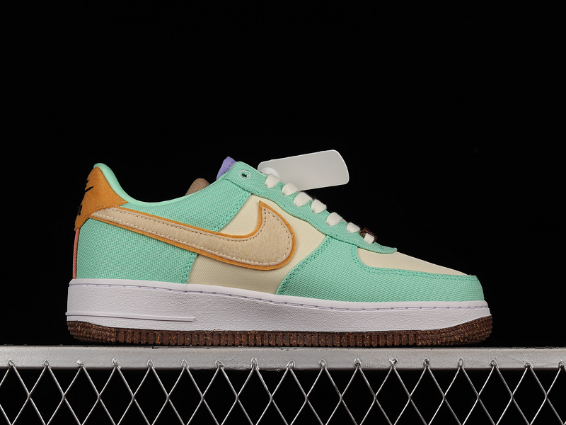 Air Force 1 Low 07 Lx Happy Pineapple Green Glow/Coconut Milk/Metallic Gold 15