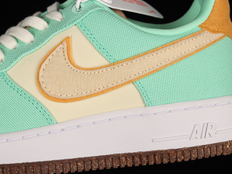 Air Force 1 Low 07 Lx Happy Pineapple Green Glow/Coconut Milk/Metallic Gold 21