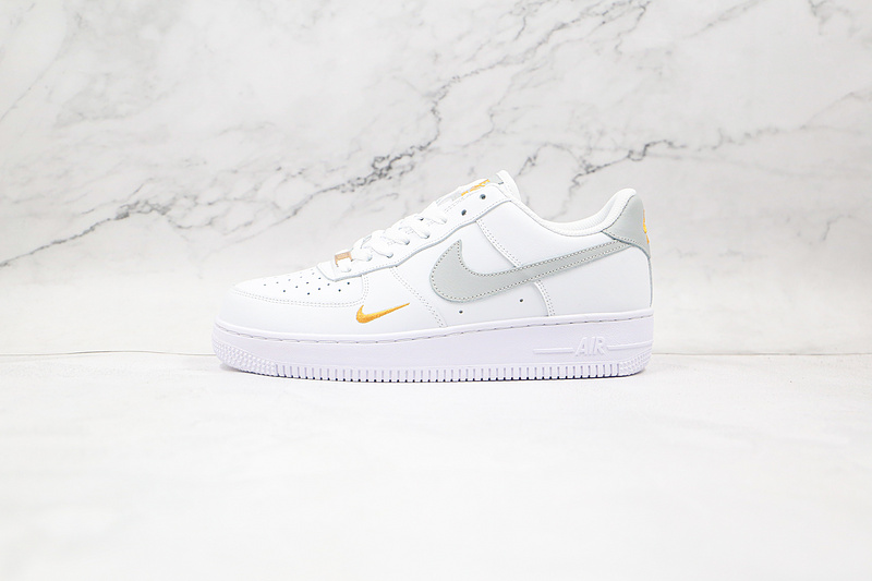 Air Force 1 Low White/Neutral Grey/Gold 9