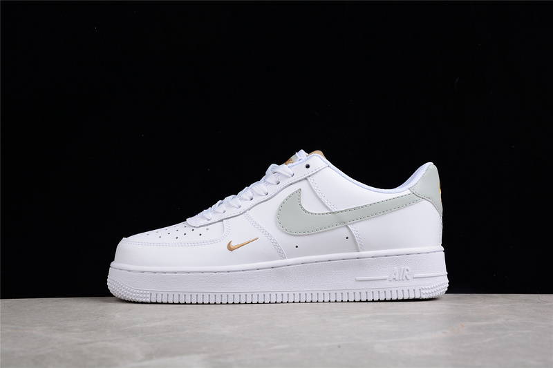 Air Force 1 White Grey Gold White/White/Light Silver/Light Silver 21