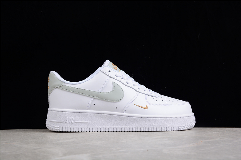 Air Force 1 White Grey Gold White/White/Light Silver/Light Silver 27