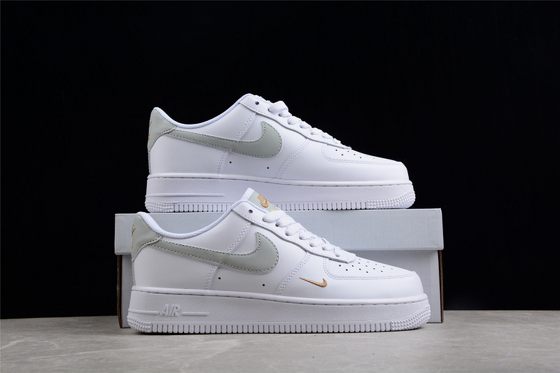 Air Force 1 White Grey Gold White/White/Light Silver/Light Silver 31