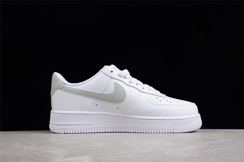 Air Force 1 White Grey Gold White/White/Light Silver/Light Silver 33