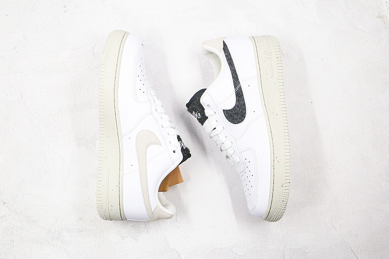 Air Force 1 Low 07 Se Recycled Wool Pack White/Light Bone/Black 3