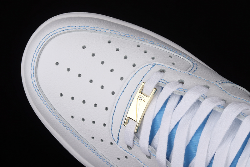 Air Force 1 Low First Use White/University Blue-Sail-Deep Royal Blue 5